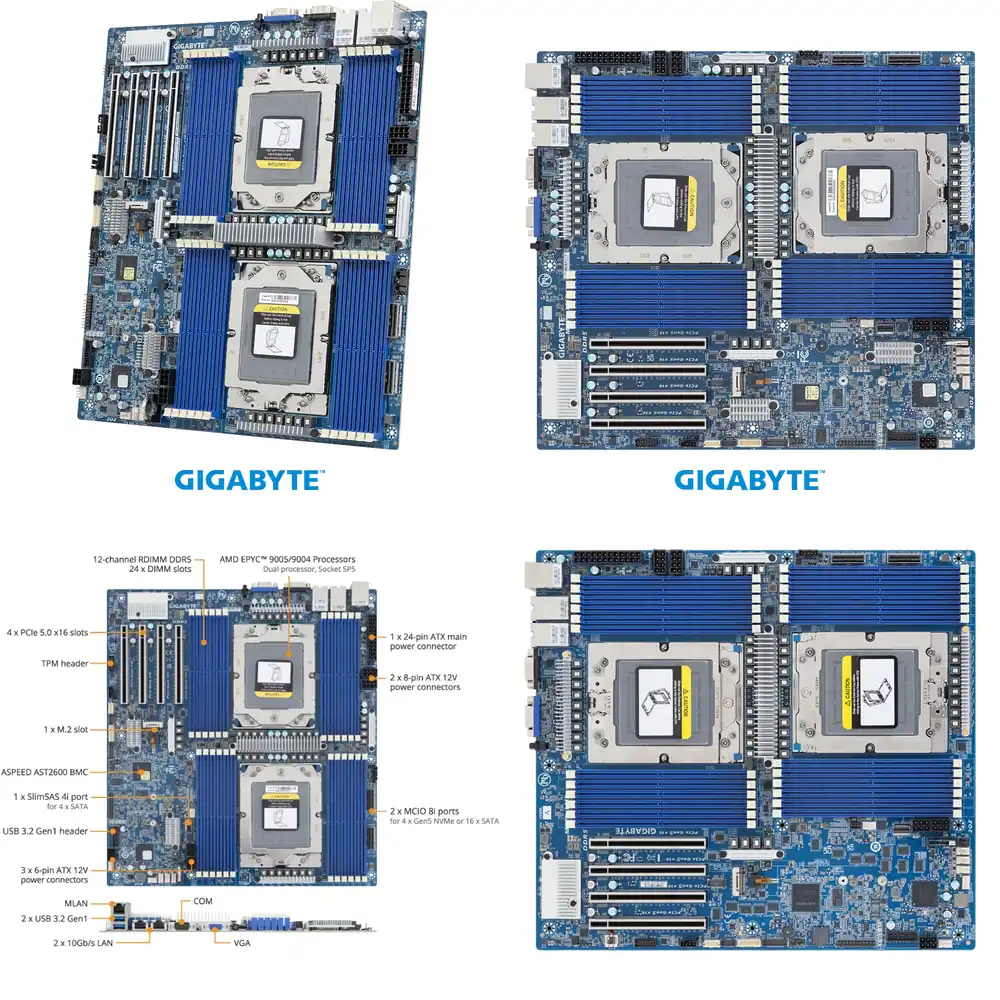 Ddr5 Memory - MZ73-LM2 for EPYC 9005 9004 Server