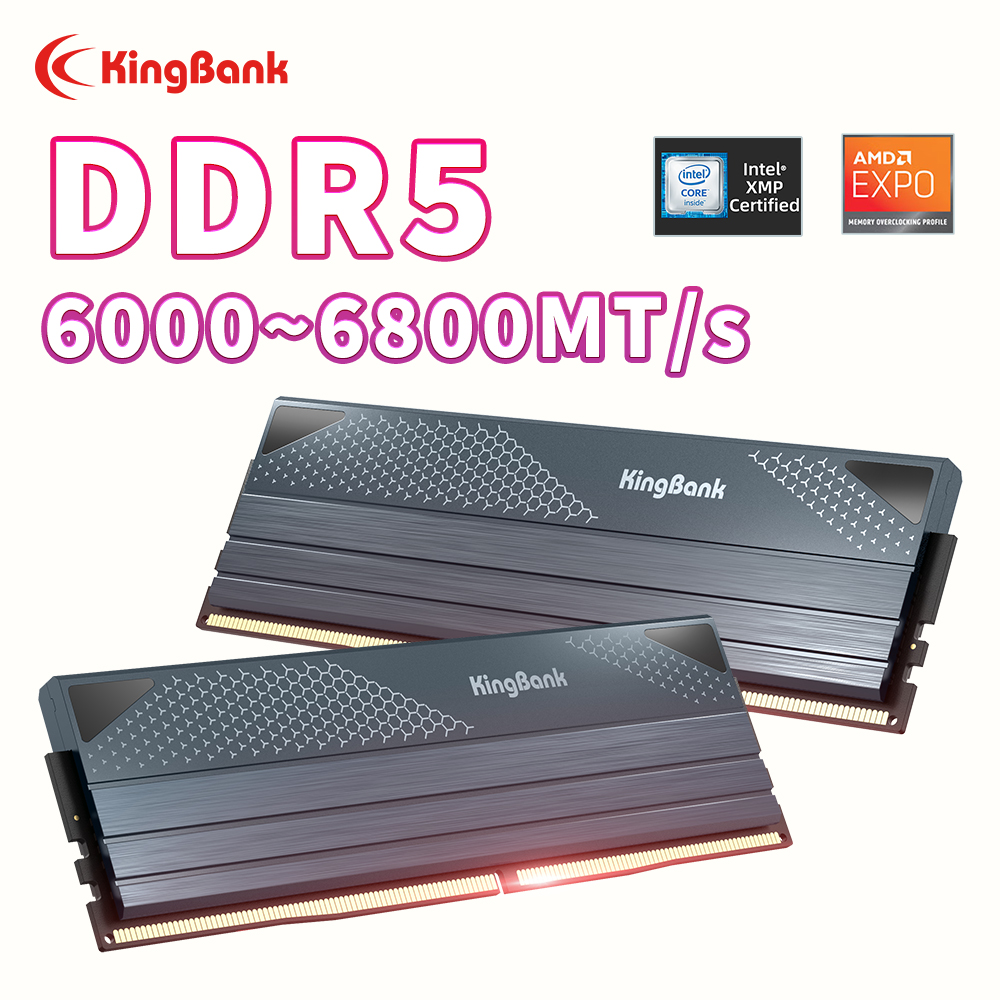 Ddr5 16Gb 6000Mhz - KingBank KFXB Series DDR5 Memory 24GBx2