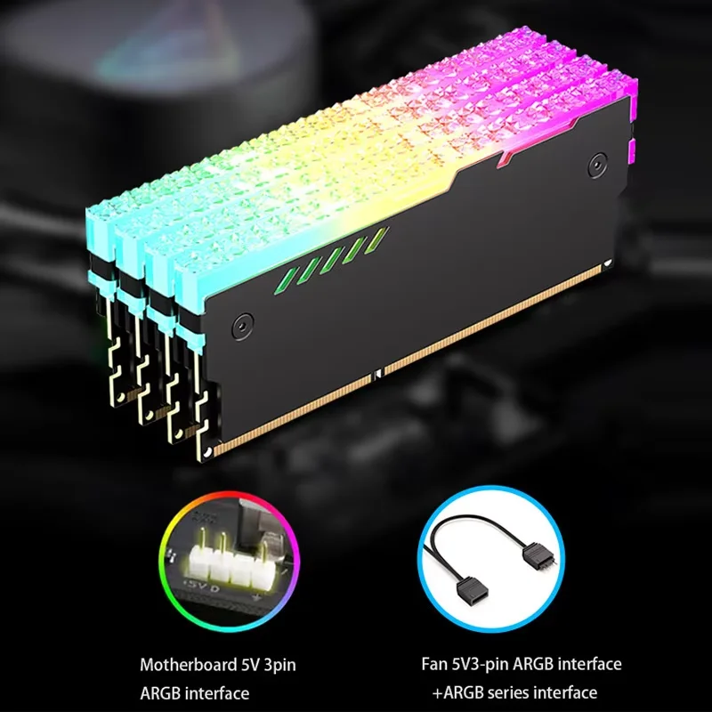 PC Memory Heatsink RM-1 RAM Co - Ddr5 Ram recension och pris