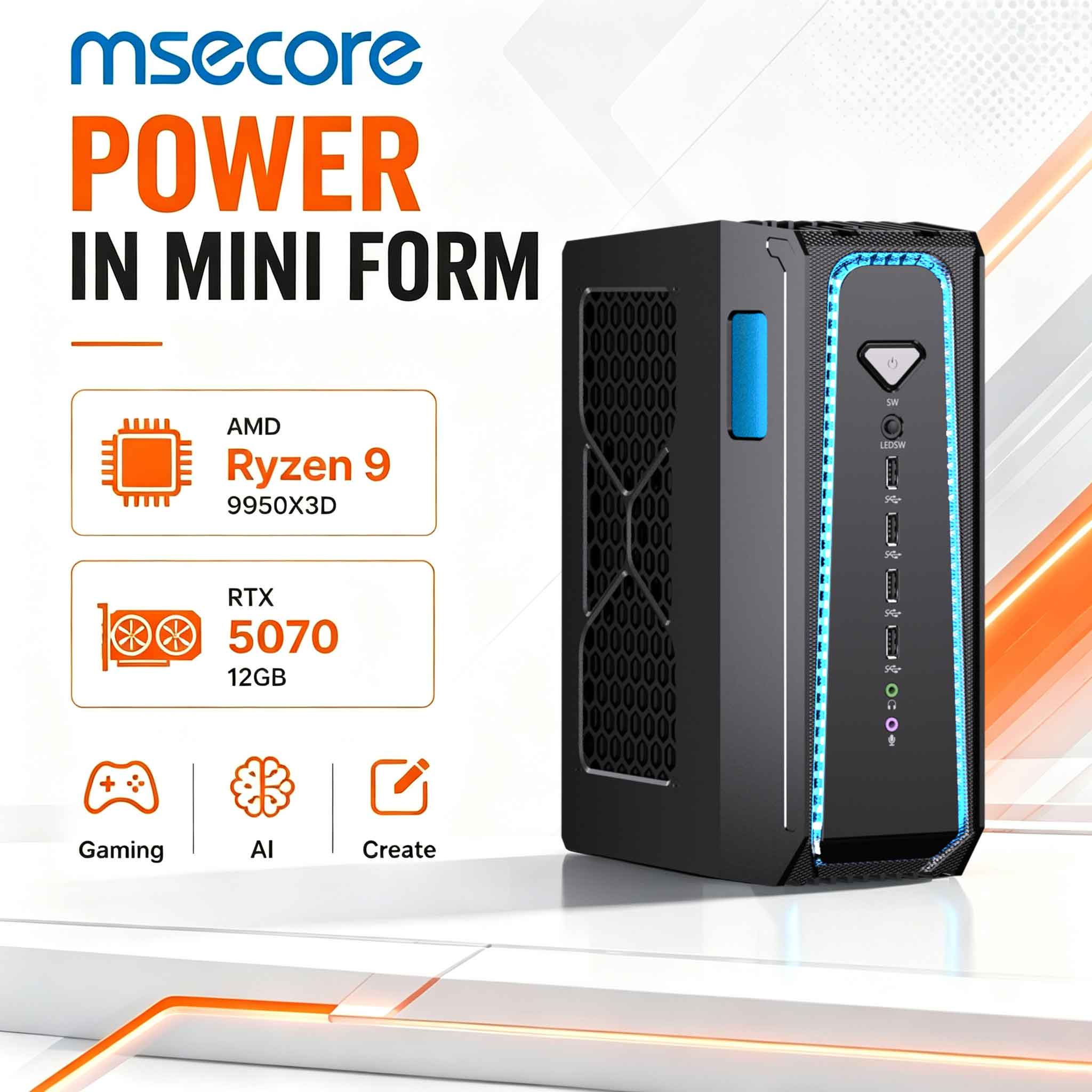 MSECORE Liquid Cooling Gaming  - Ddr5 32Gb recension och pris