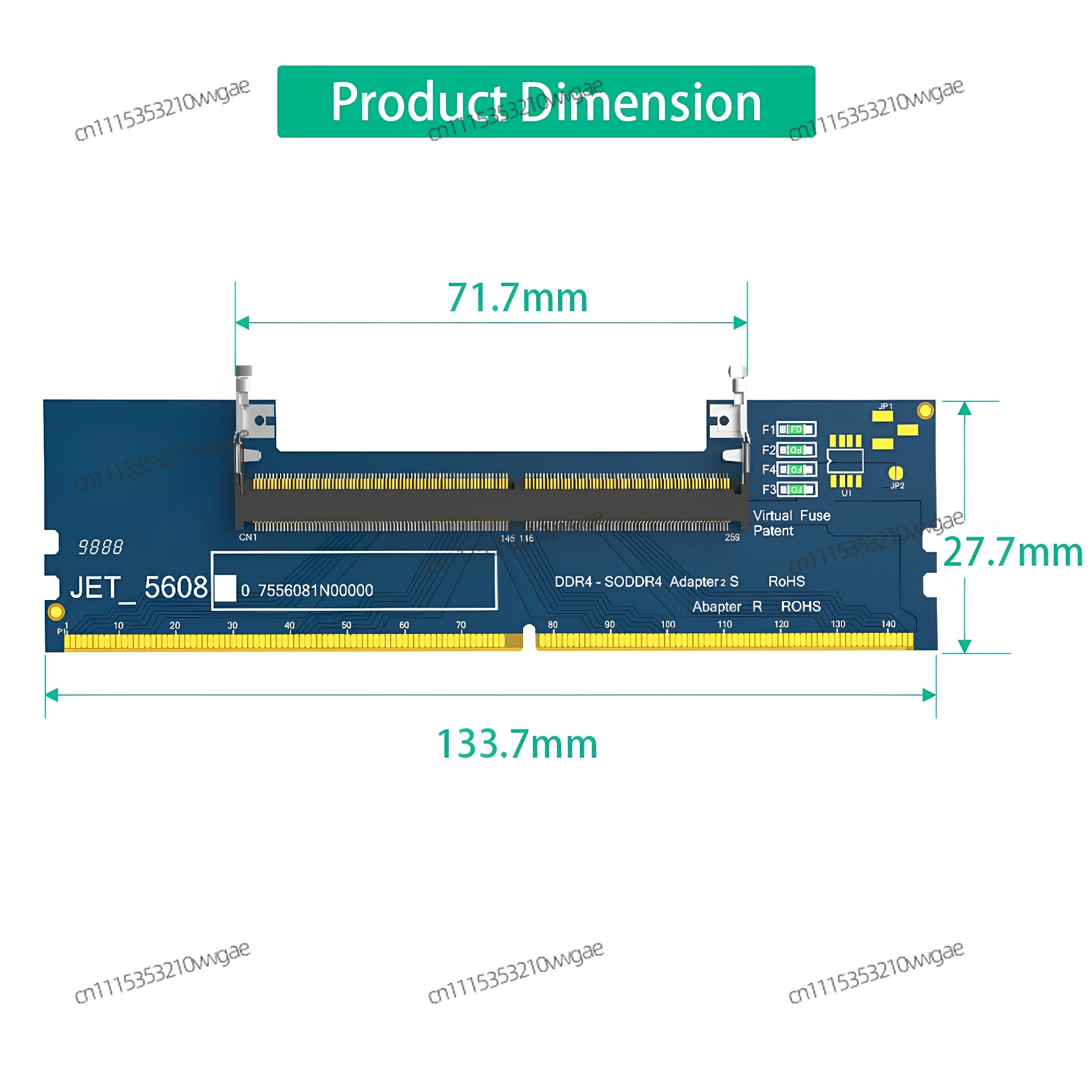 Laptop RAM Adapter Card Conver - Ddr5 Ram recension och pris