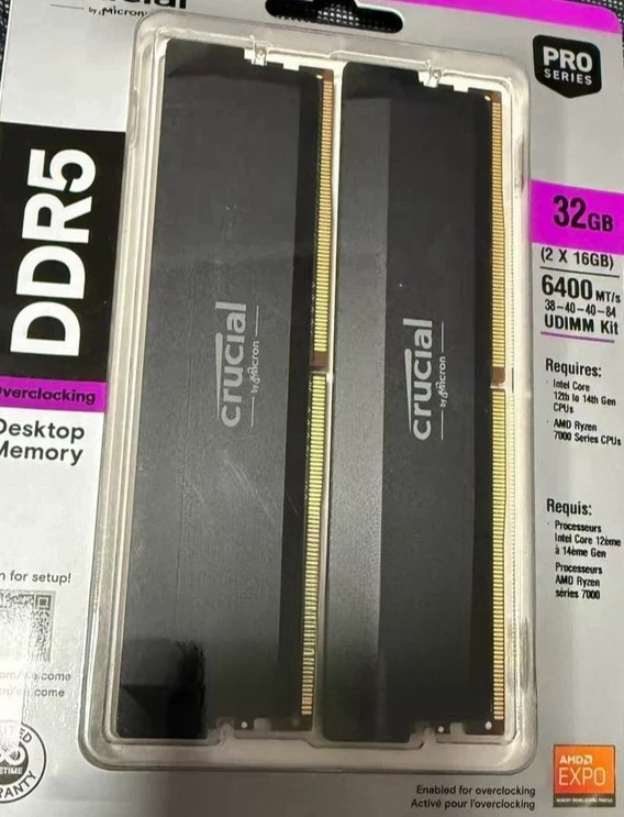 32GB DDR5 6000MHz RAM Kit, 16G - Ddr5 Ram recension och pris