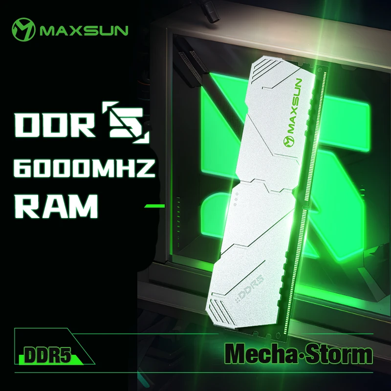 MAXSUN Heatsink Memoria RAM DD - Ddr5 16Gb 6000Mhz recension och pris