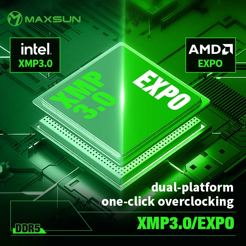 MAXSUN Heatsink Memoria RAM DD - Ddr5 16Gb 6000Mhz recension och pris