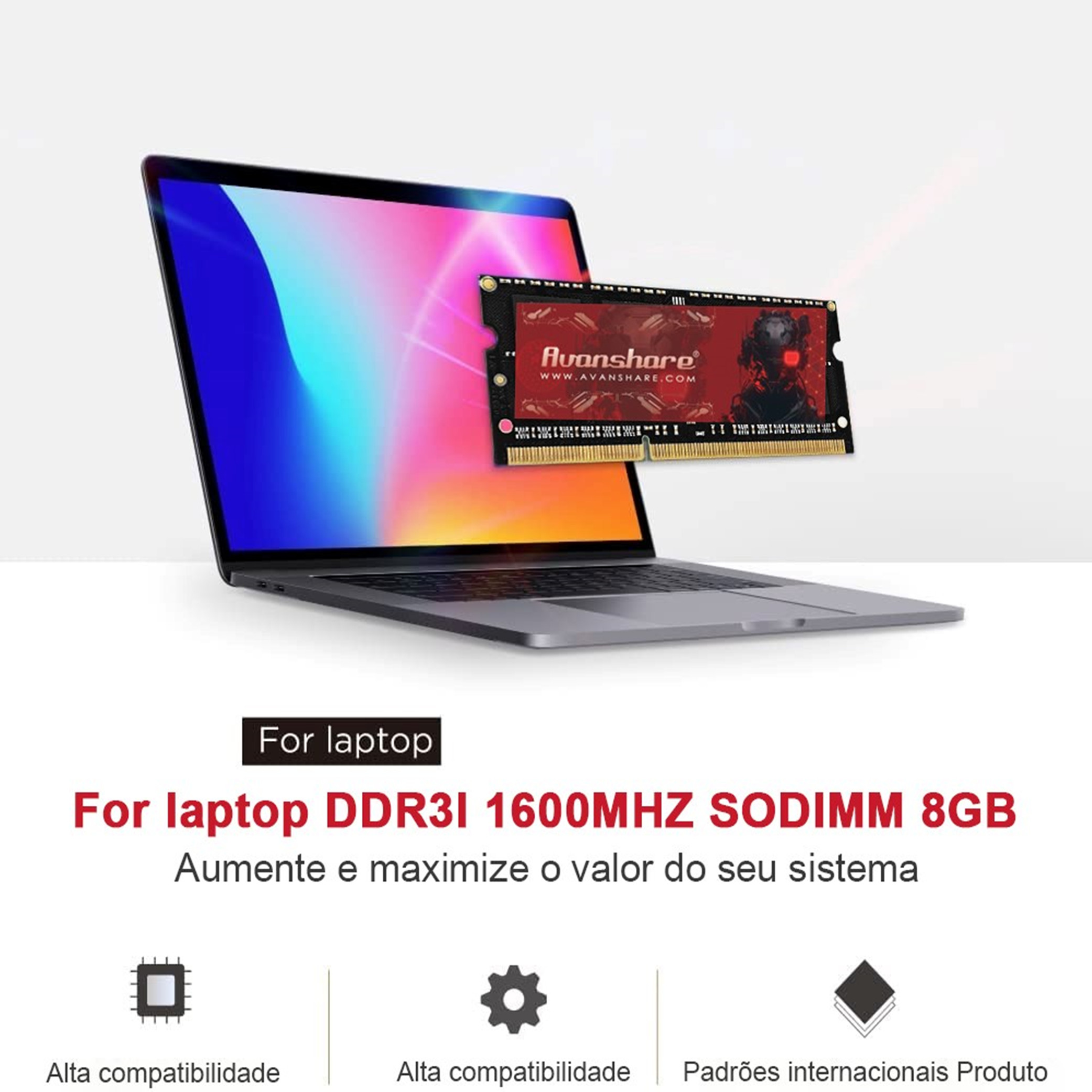 Avanshare Ram Memory DDR5 DDR4 - Ddr5 64Gb recension och pris