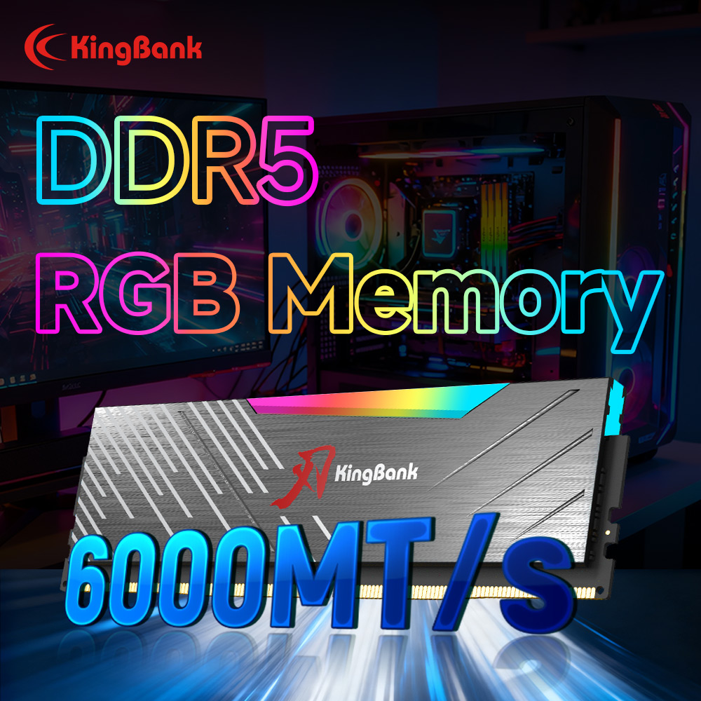 KingBank KRRB DDR5 RGB SoarBla - Ddr5 64Gb recension och pris