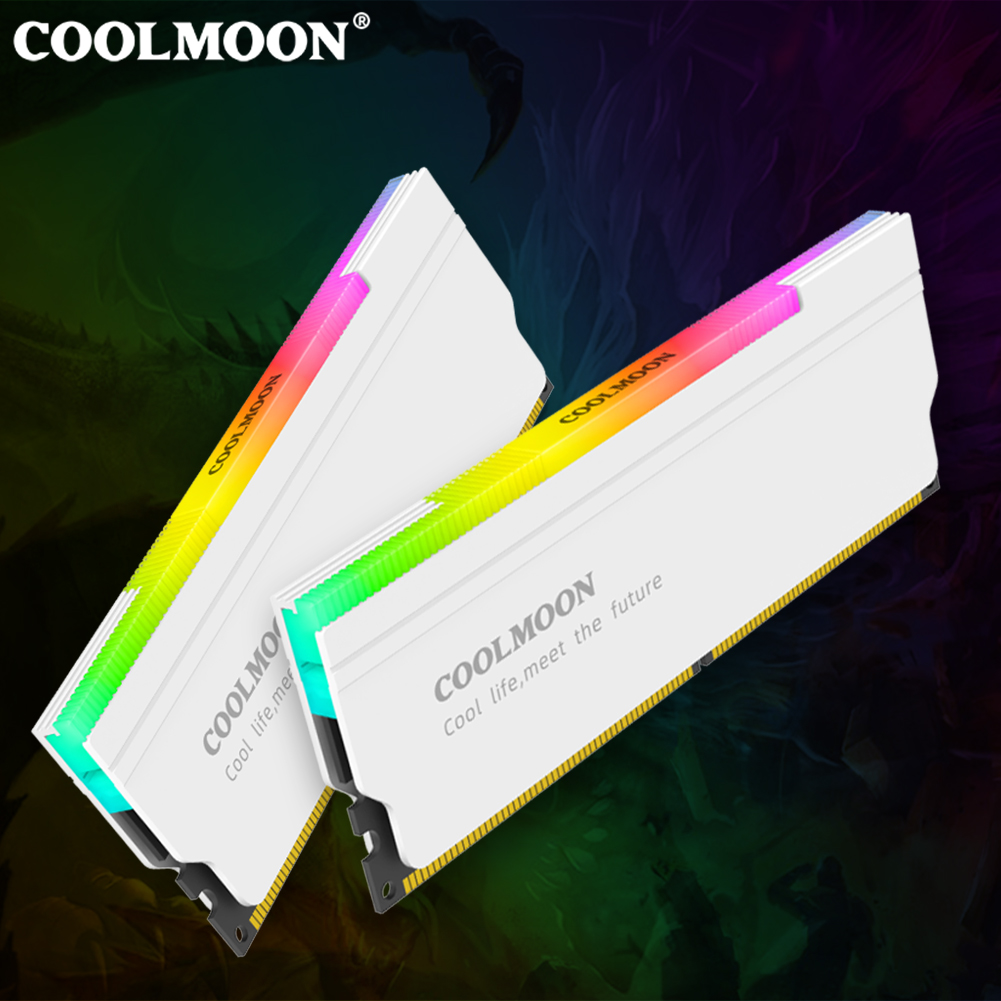 COOLMOON 5V-3PIN ARGB RAM Heat - Ddr5 Ram recension och pris