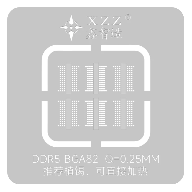 XZZ solder paste/ball stencil  - Ddr5 Kit recension och pris