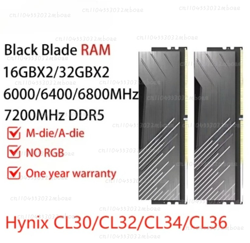 DDR5 RAM 16GB/32GB 6000MHz 640 - Ddr5 16Gb 6000Mhz recension och pris