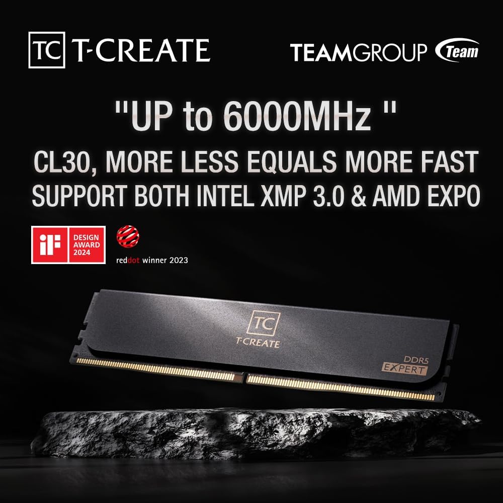 TEAMGROUP T-Create Expert CL30 - Ddr5 Ram recension och pris